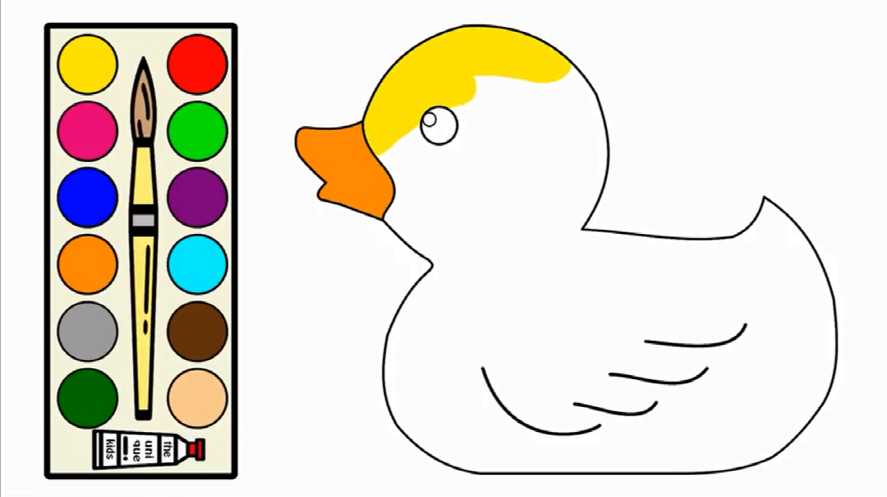 小鸭子怎么画更可爱