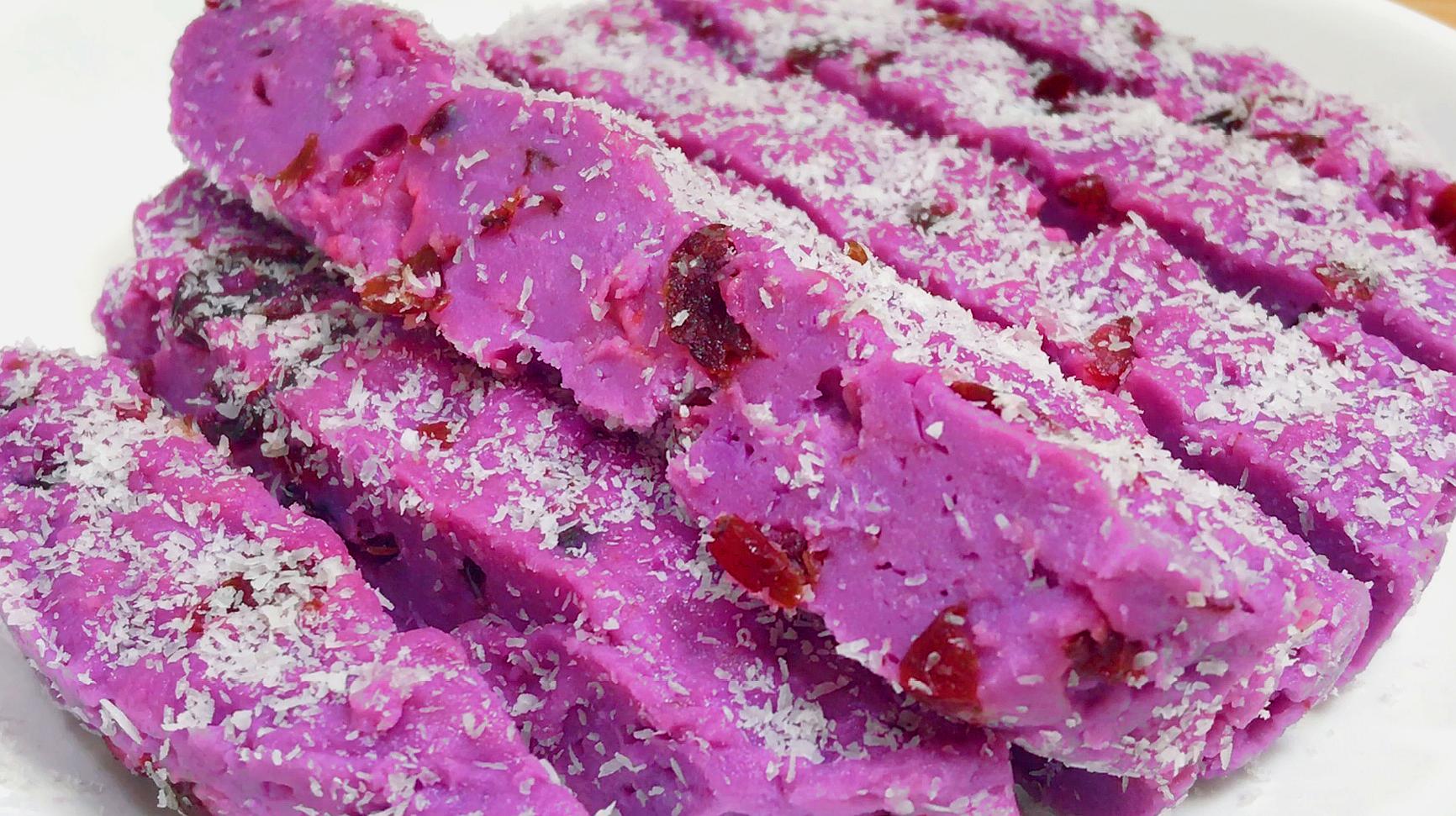 紫薯双色花卷怎么做_紫薯双色花卷的做法_碧云天1199_豆果美食