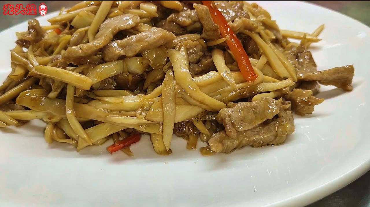 鮑菇絲爆炒肉絲,記住醃瘦肉這幾點,你也能做出肉嫩汁多的肉絲