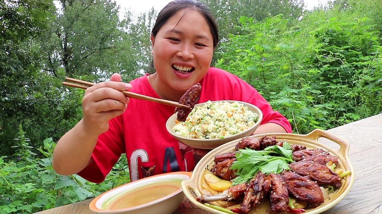 乡村肥妹美食图片