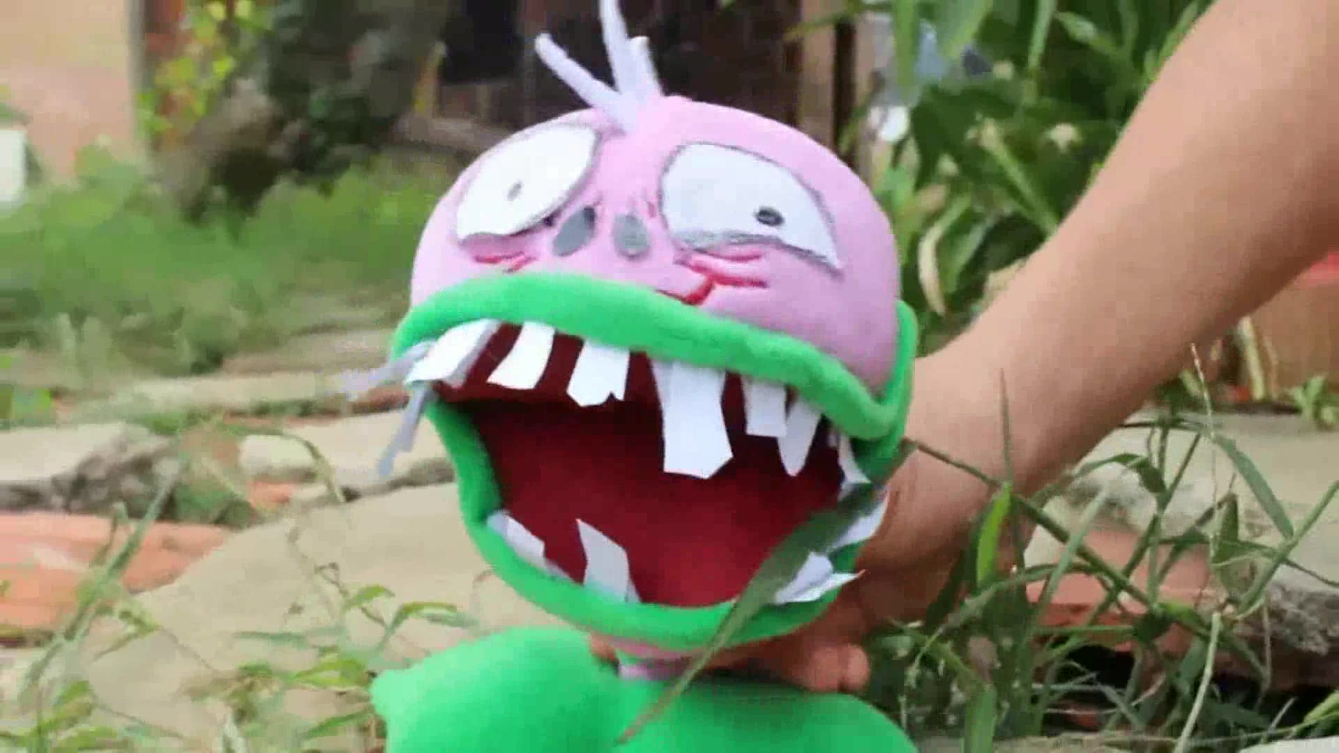 植物大战僵尸:大嘴花饿疯了