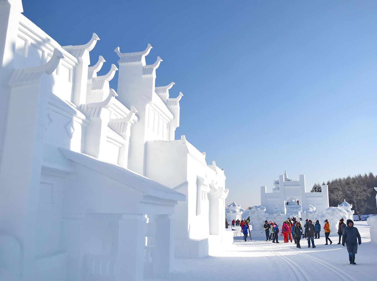 「秒懂百科」一分钟带你游长春净月潭滑雪场