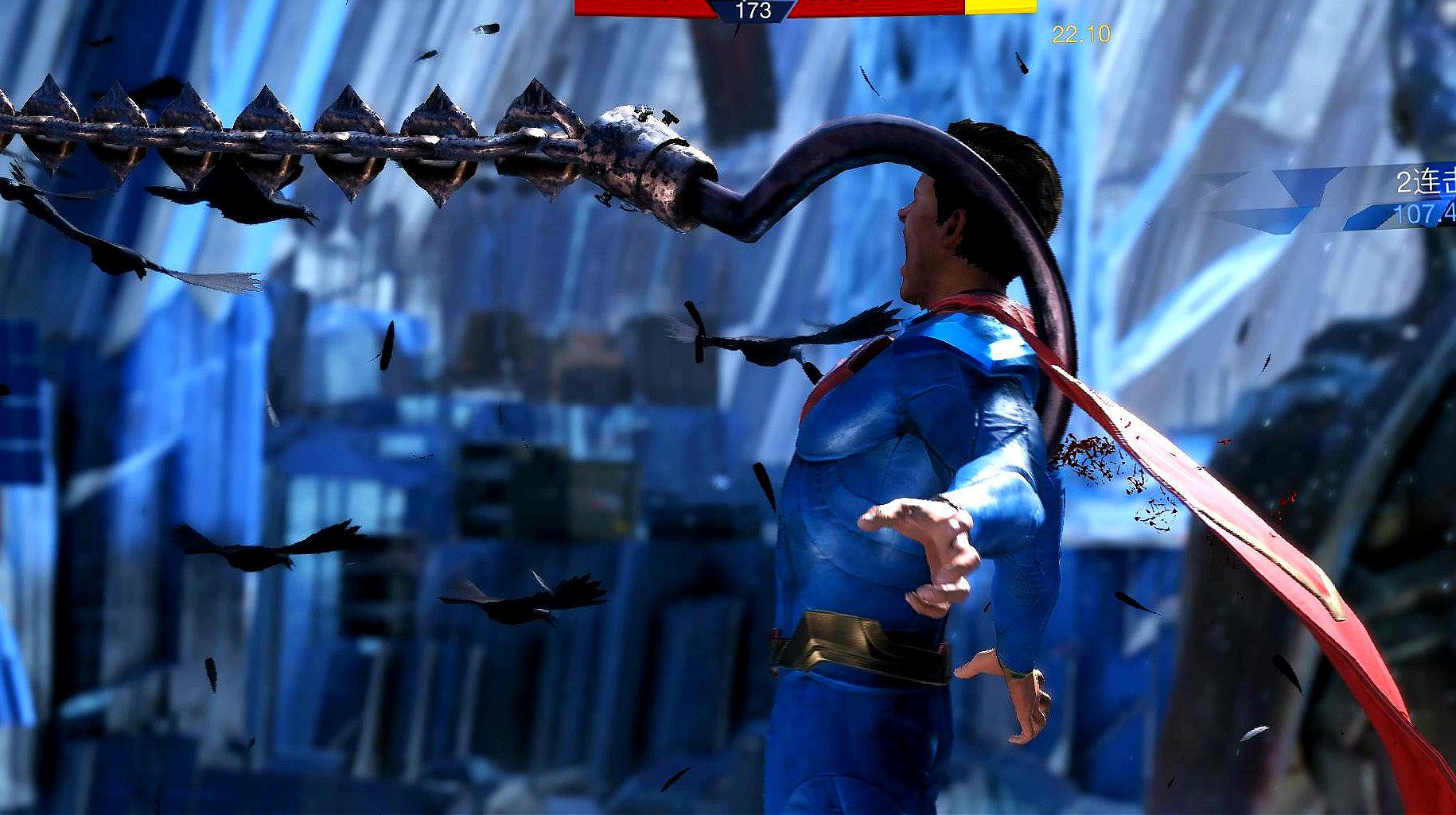 不义联盟2:稻草人用一个巨型钩子勾住了超人的心脏,看着都疼