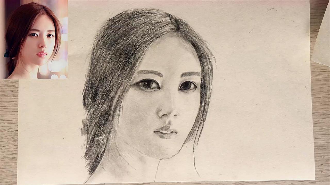 人物素描怎么画