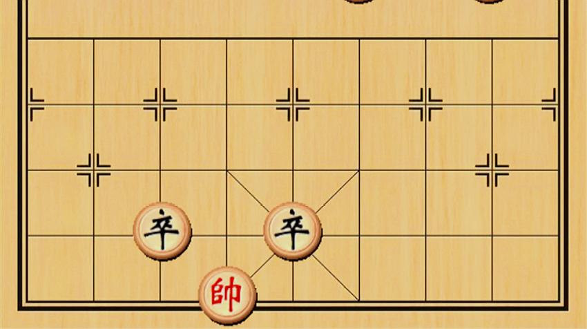 "二卒把门"的街头象棋残局,一看就赢,一走就要输