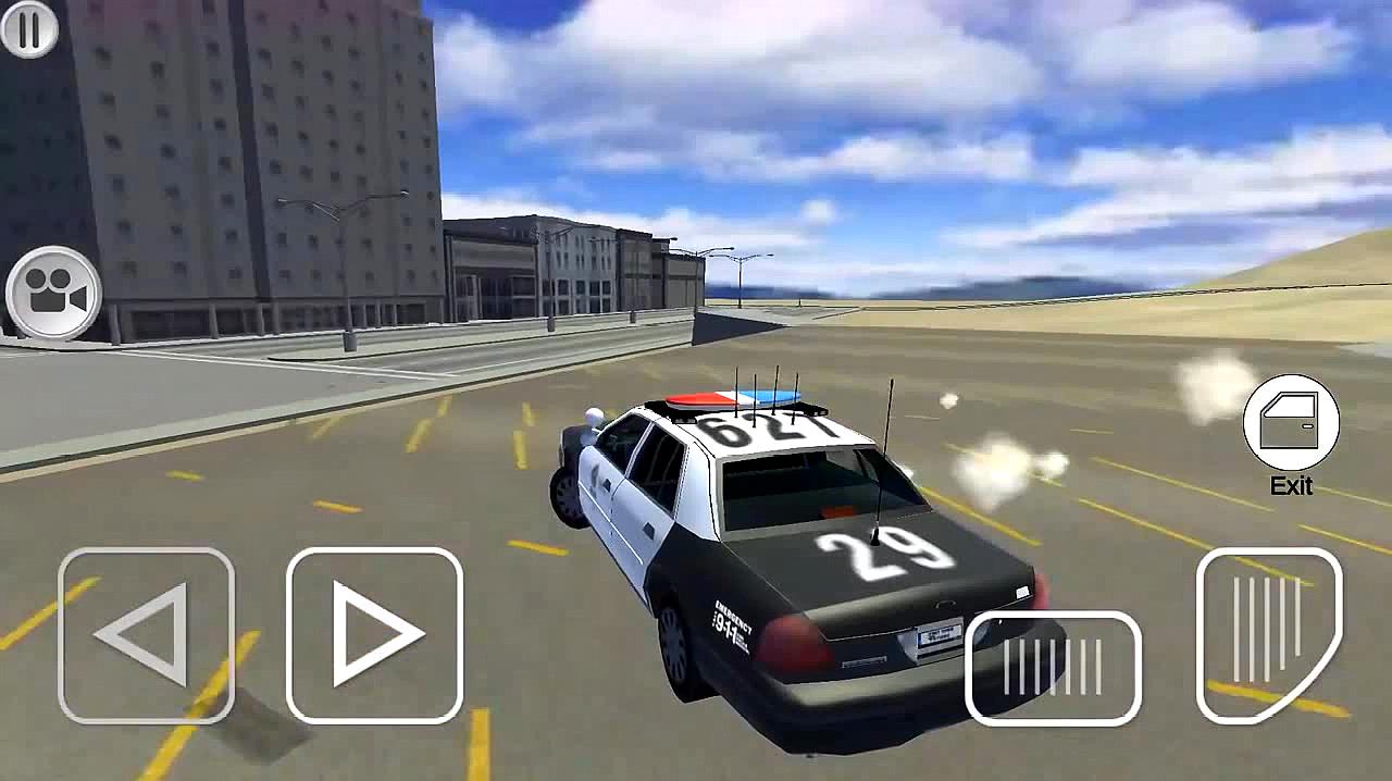 模拟驾驶跑车 警车 直升机趣味小游戏