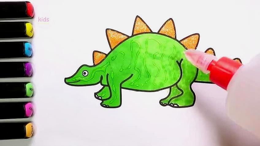 趣味简笔画:画恐龙,你学会了吗