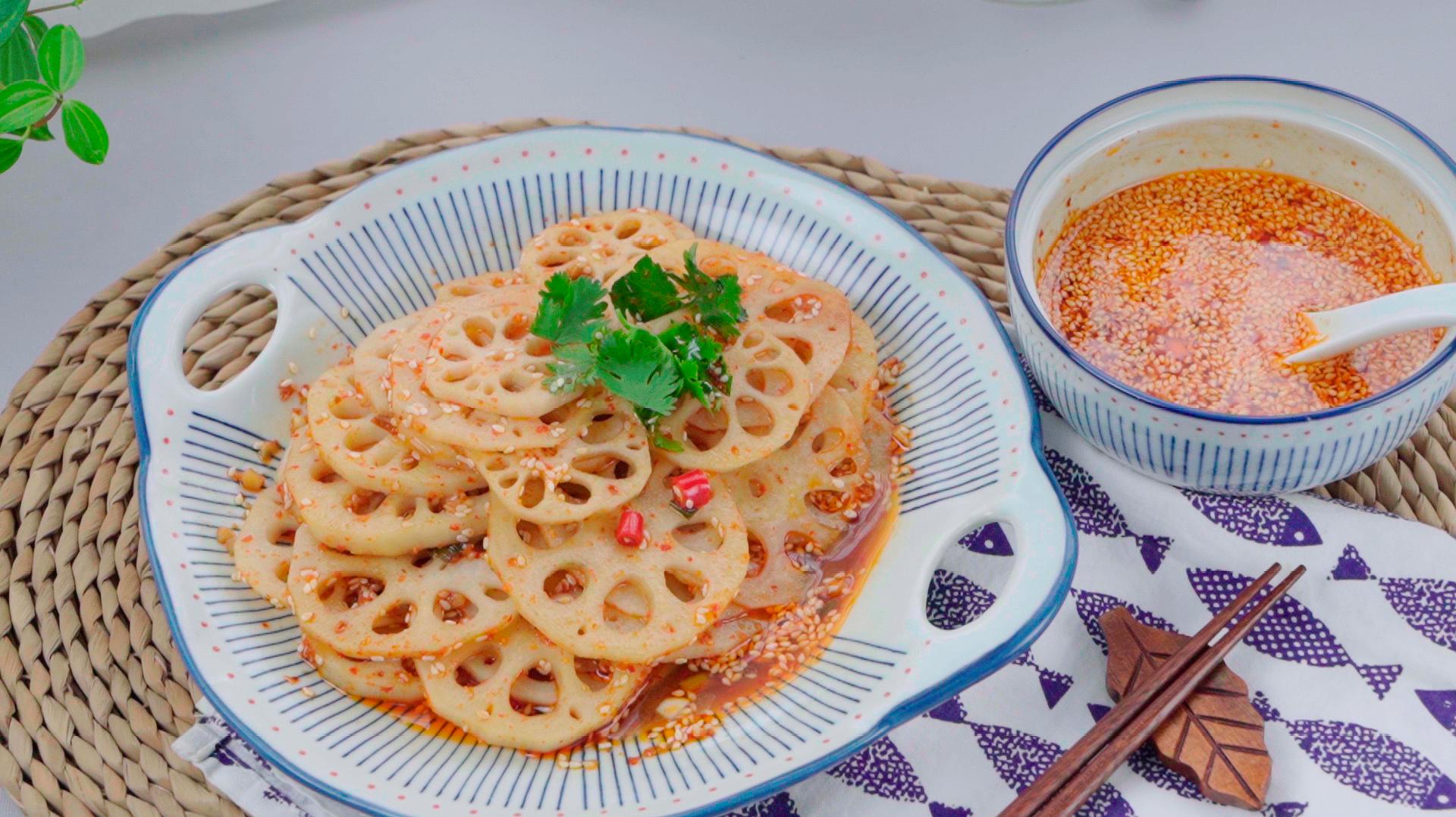 涼拌藕片這樣做,脆嫩爽口,開胃又下飯!