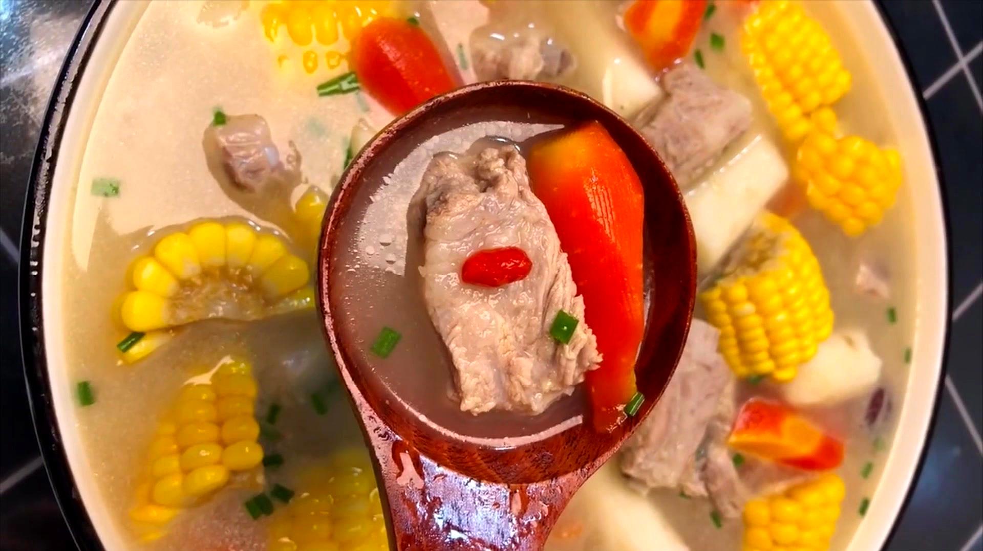 玉米排骨汤 服务升级 4玉米排骨汤 玉米山药排骨汤的做法,食材简单