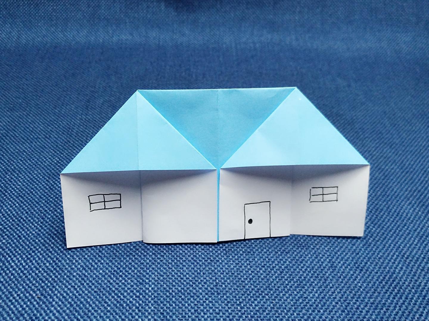 自制小型折叠房屋图片