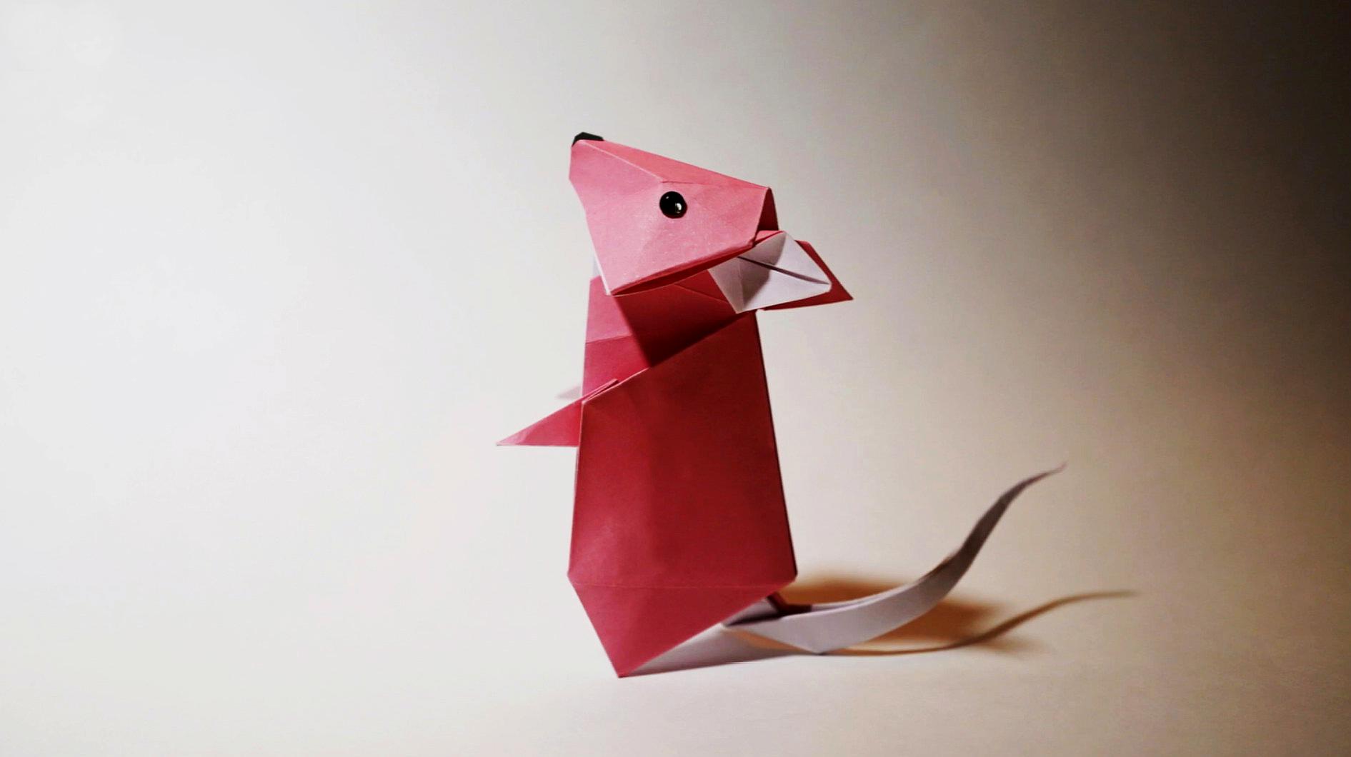 老鼠都有哪些折纸方法?
