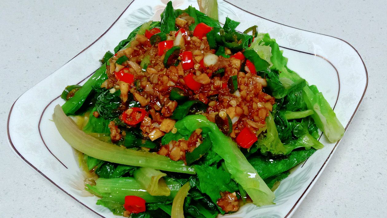 营养美味,做法简单,生菜这么做超级下饭!