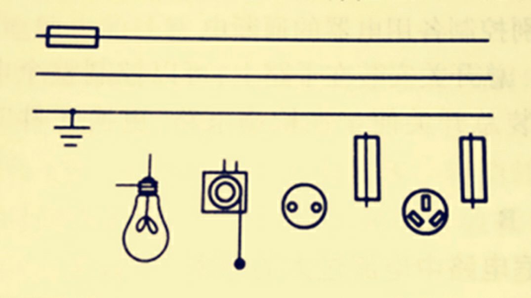 中考物理家庭電路圖如何判斷火線零線地線?