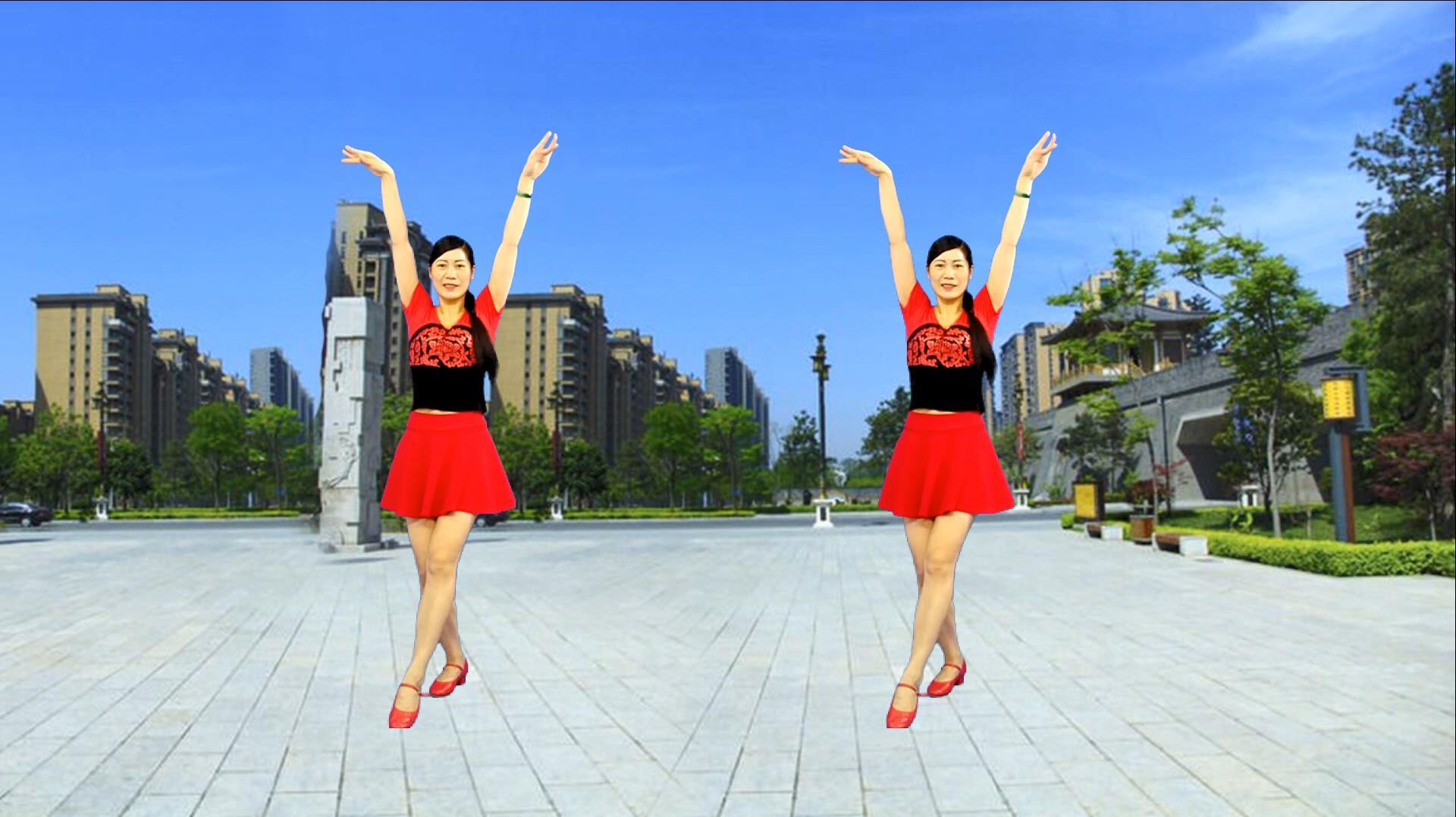 热门广场舞《如水年华》旋律悠扬 背面完整演绎-舞蹈视频-搜狐视频