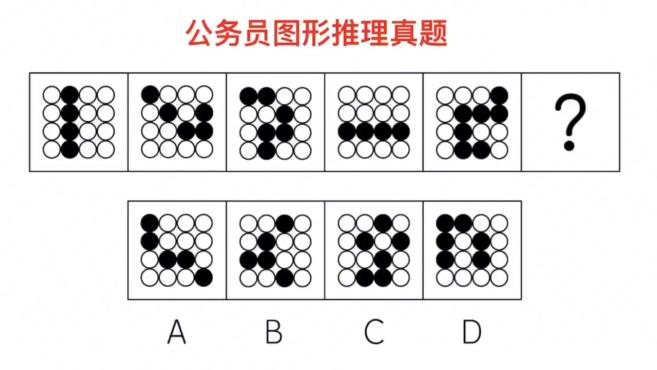 學長何呀:《公務員圖形推理題》教學合集