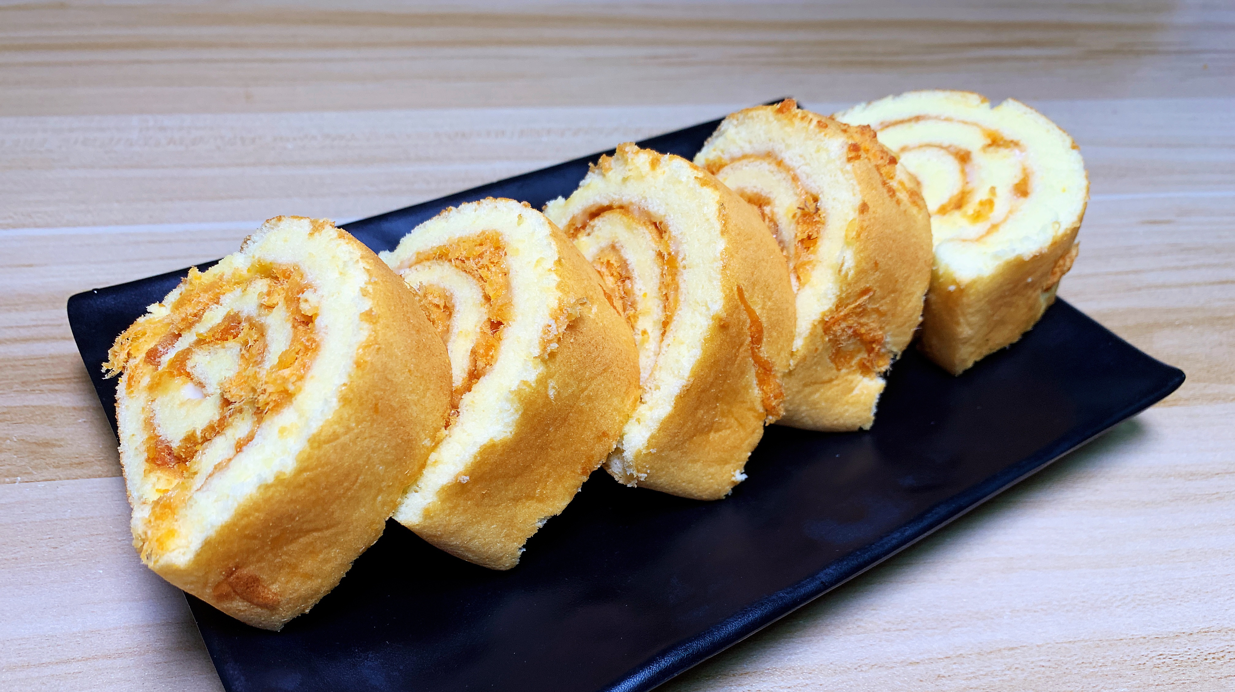 教你在家自制肉松蛋卷,配方和比例全部告诉你,软嫩鲜香,超营养