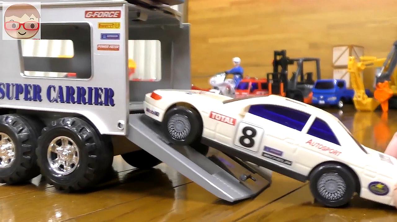 儿童玩具车系列 超有趣的小汽车和大卡车