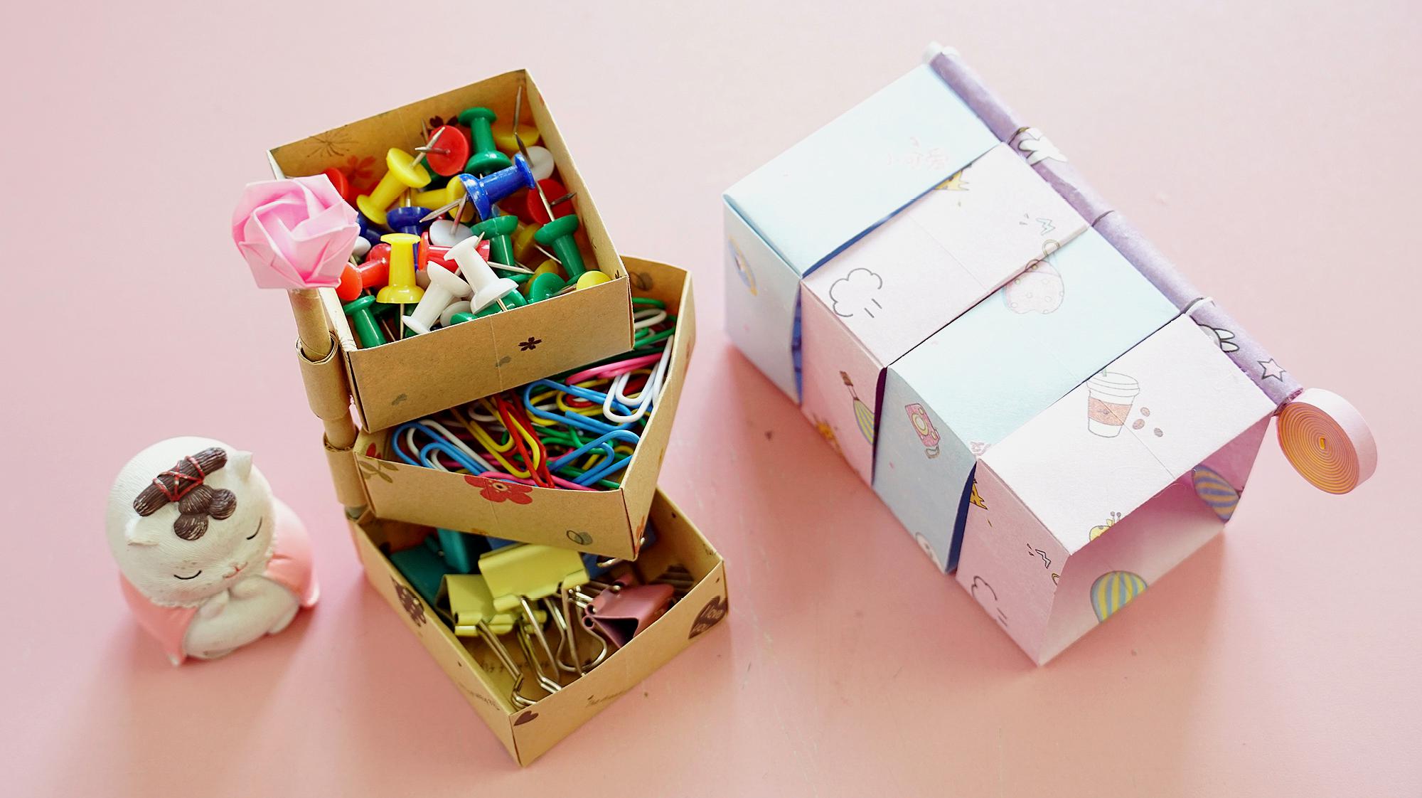 教你折9件迷你手工艺品，简单又好玩，手工折纸DIY教程_哔哩哔哩_bilibili