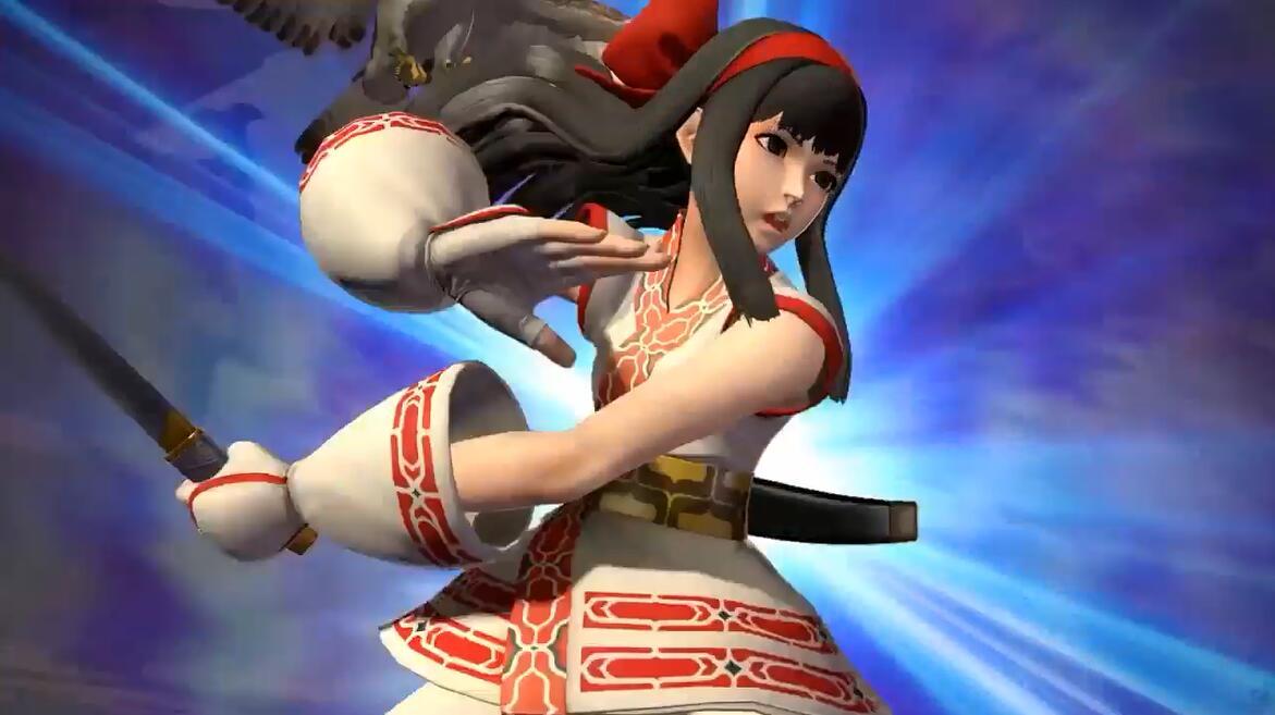 拳皇14:娜可露露超杀欣赏,侍魂女神串场,打架带鹰惹不起