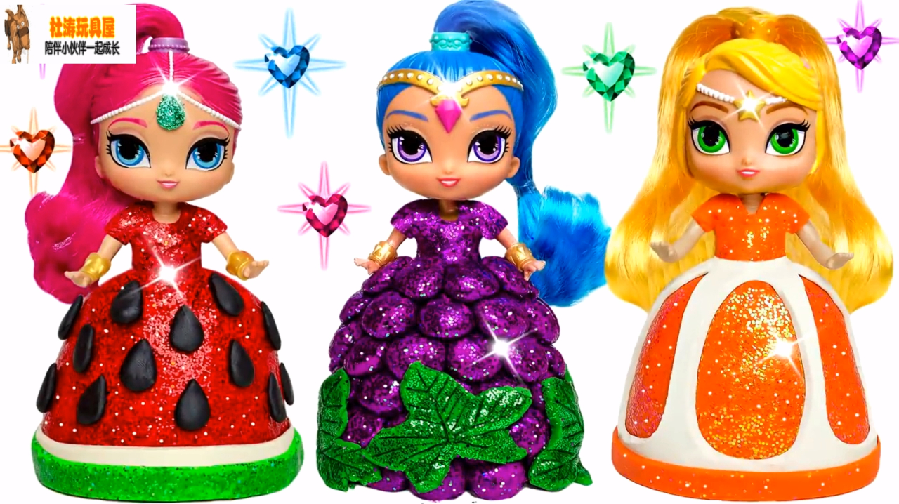 创意手工制作水果礼服