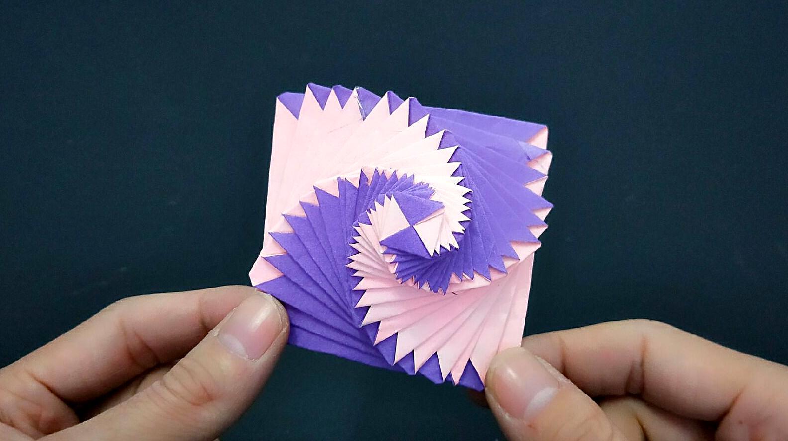 折纸漩涡图片