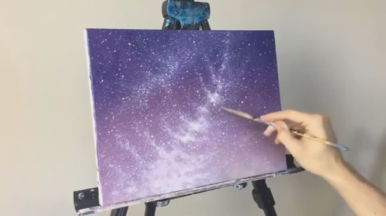 马克笔银河系怎么画图片