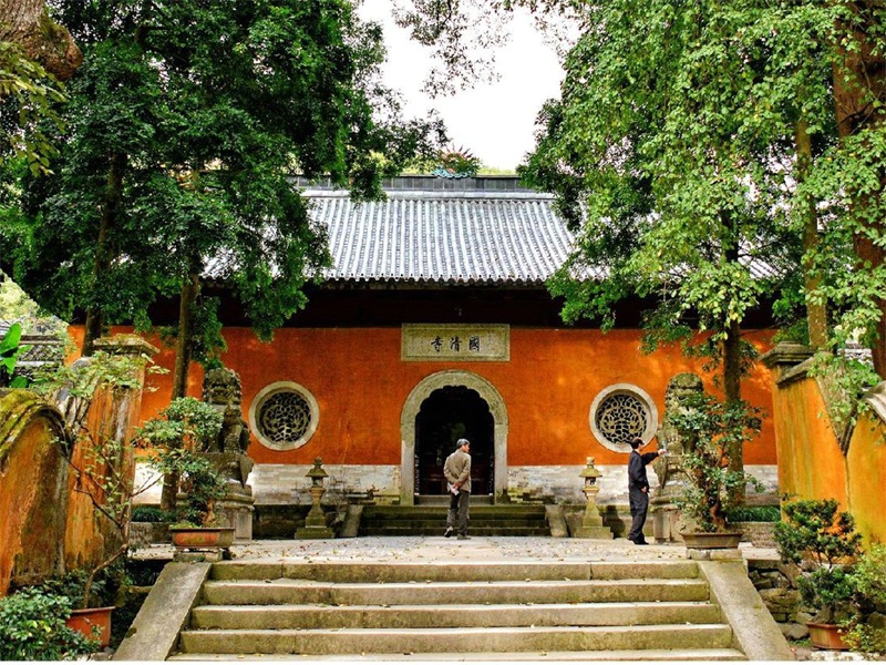 国清寺:位于浙江省台州市天台县城关镇