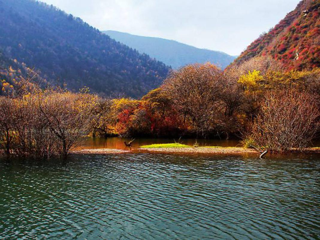 上五庄水峡森林公园图片