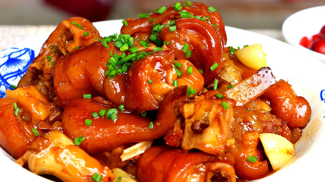红烧猪脚最好吃的做法,简单易学又美味,特别适合新手操作
