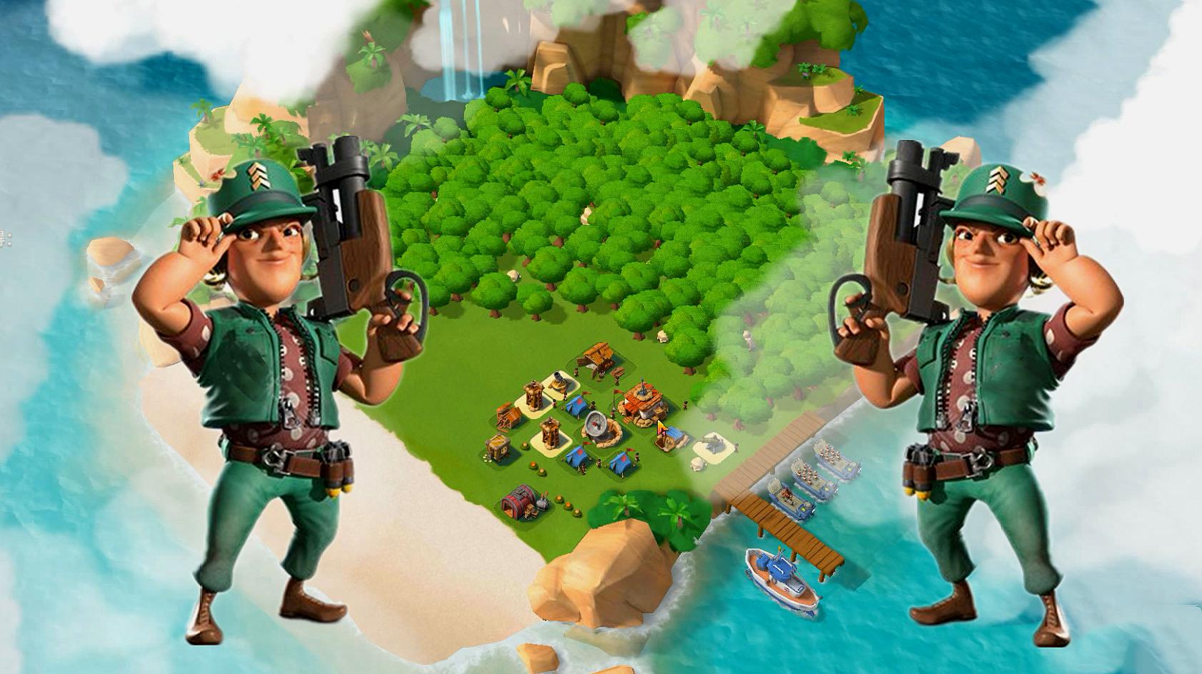 游戏世界:经营策略类游戏《海岛奇兵》的精彩合集