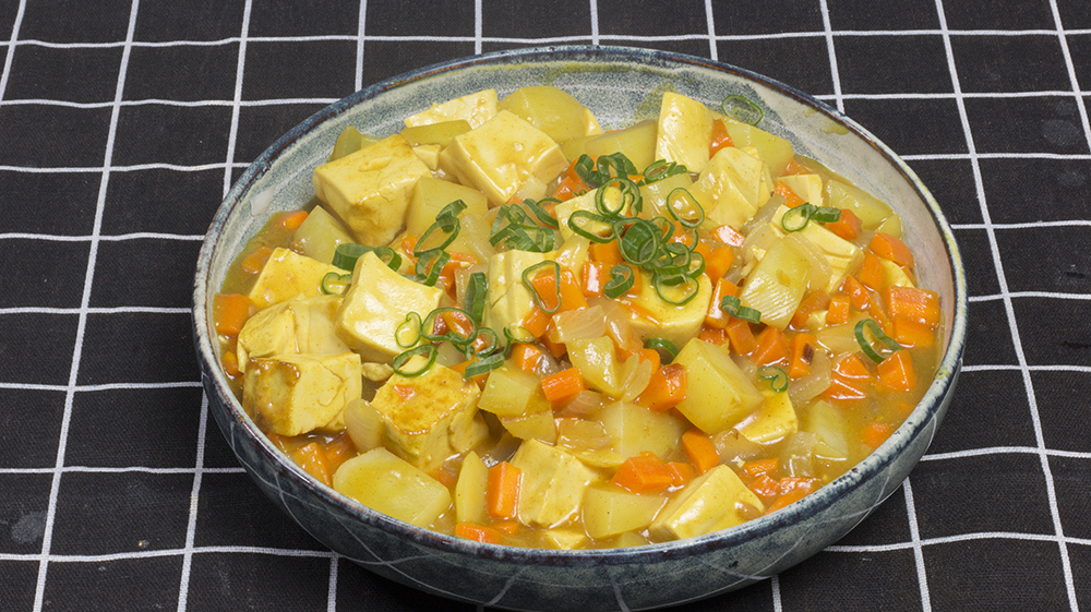 食疗养生美食推荐—咖喱豆腐,好吃到上瘾