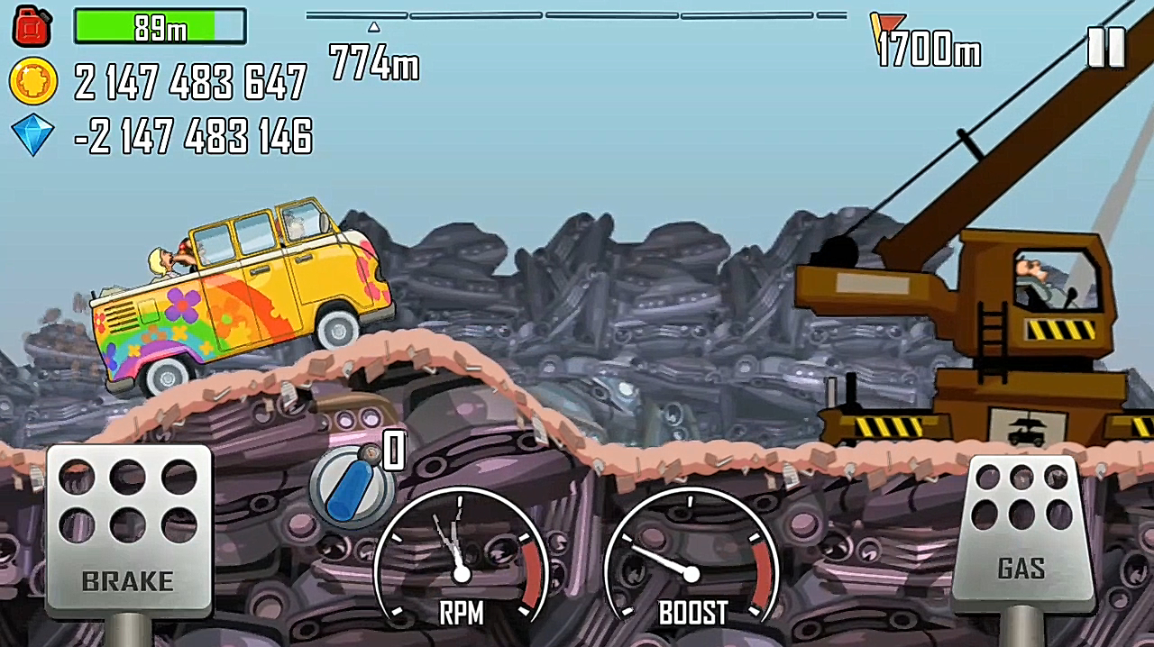 游戏前线:休闲类游戏《登山赛车》的视频合辑(第1期)