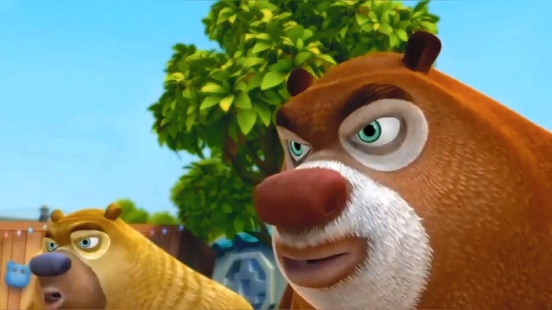 熊出没之夺宝熊兵:翠花教熊大熊二扭秧歌