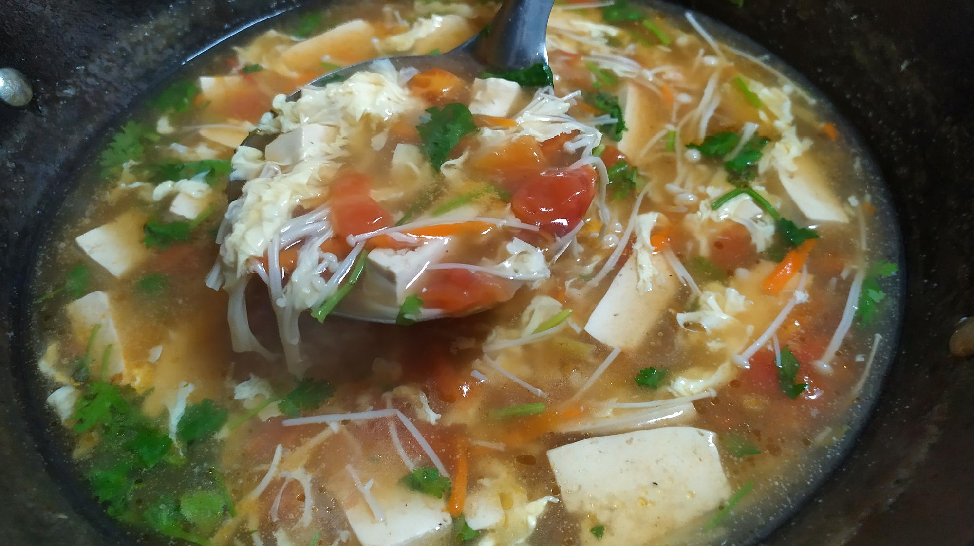 瘦肉金针菇汤怎么做_瘦肉金针菇汤的做法_豆果美食