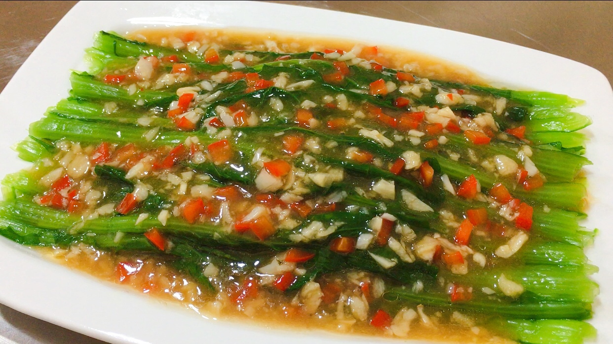 1酱香小白菜的制作方法,好吃又健康,保证你吃过就忘不掉!