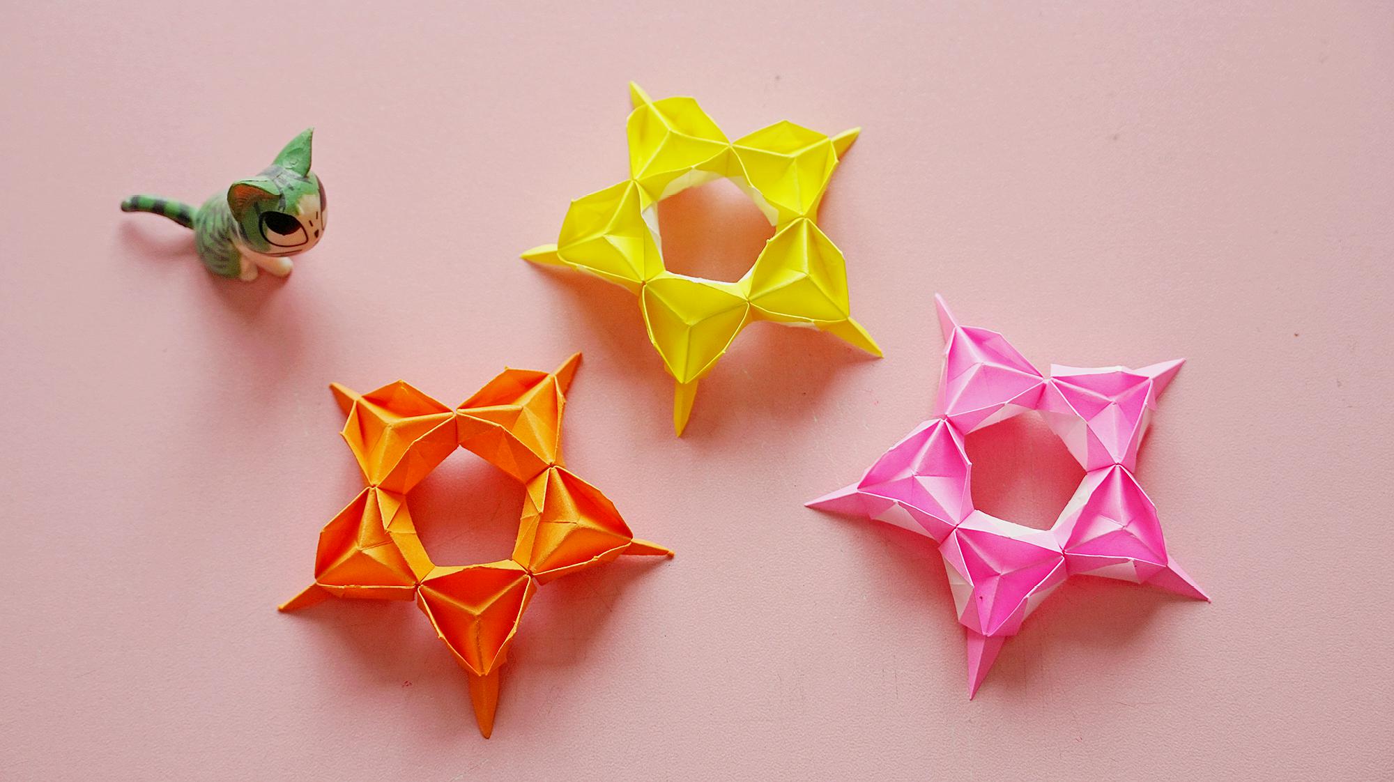 如何做好玩的折纸玩具？