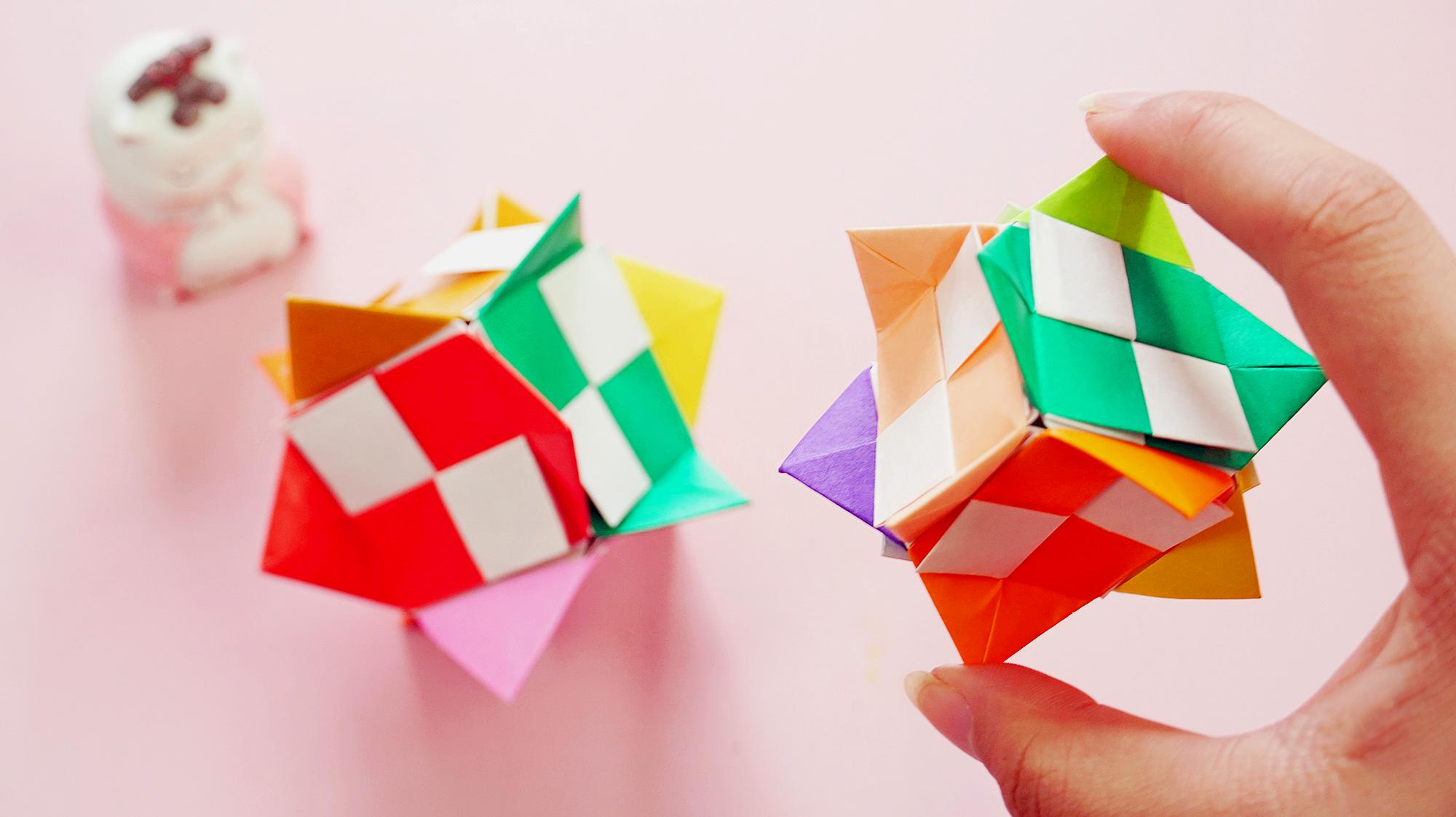 纸陀螺的折法 （简单又好玩六张纸就完成的折纸陀螺） – 碳资讯
