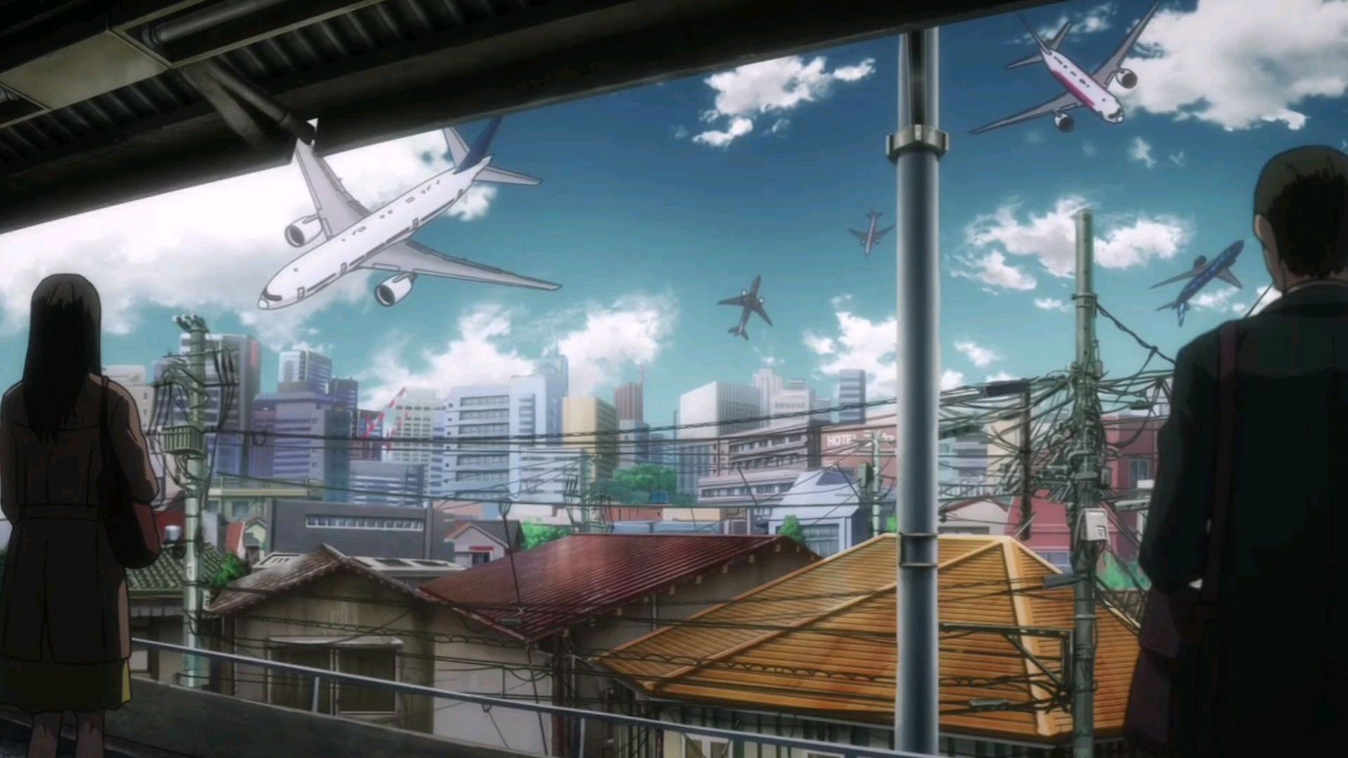 犬屋敷:狮子神控制所有的飞机坠落,真是大场面