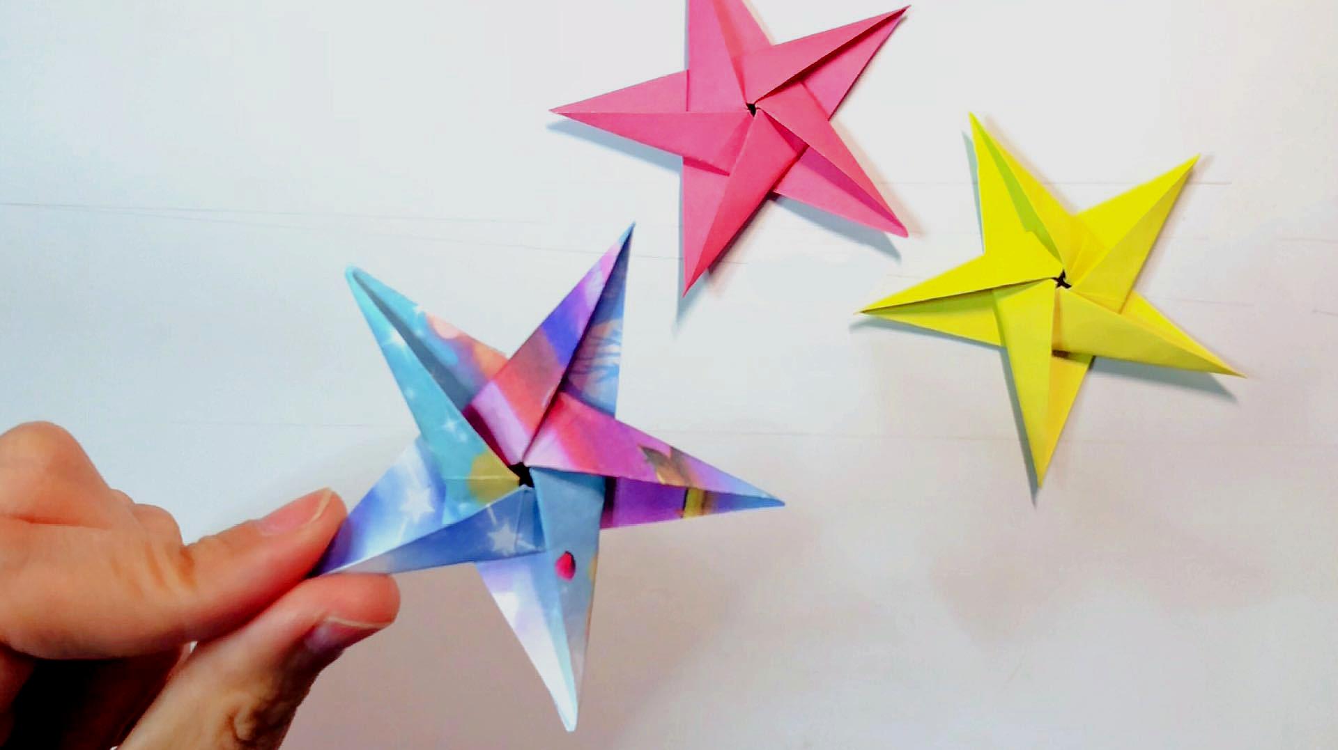 超好玩的折纸飞镖，造型独特，折完能飞几十米远！_哔哩哔哩_bilibili