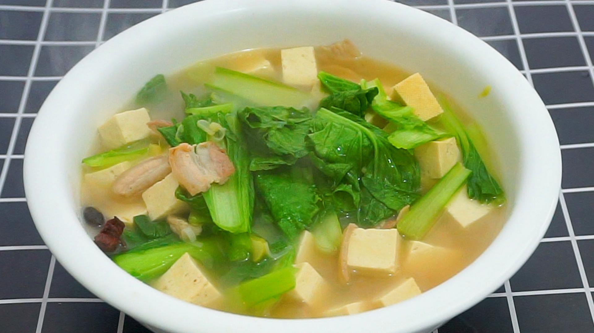 白菜炖豆腐怎样做好吃图片
