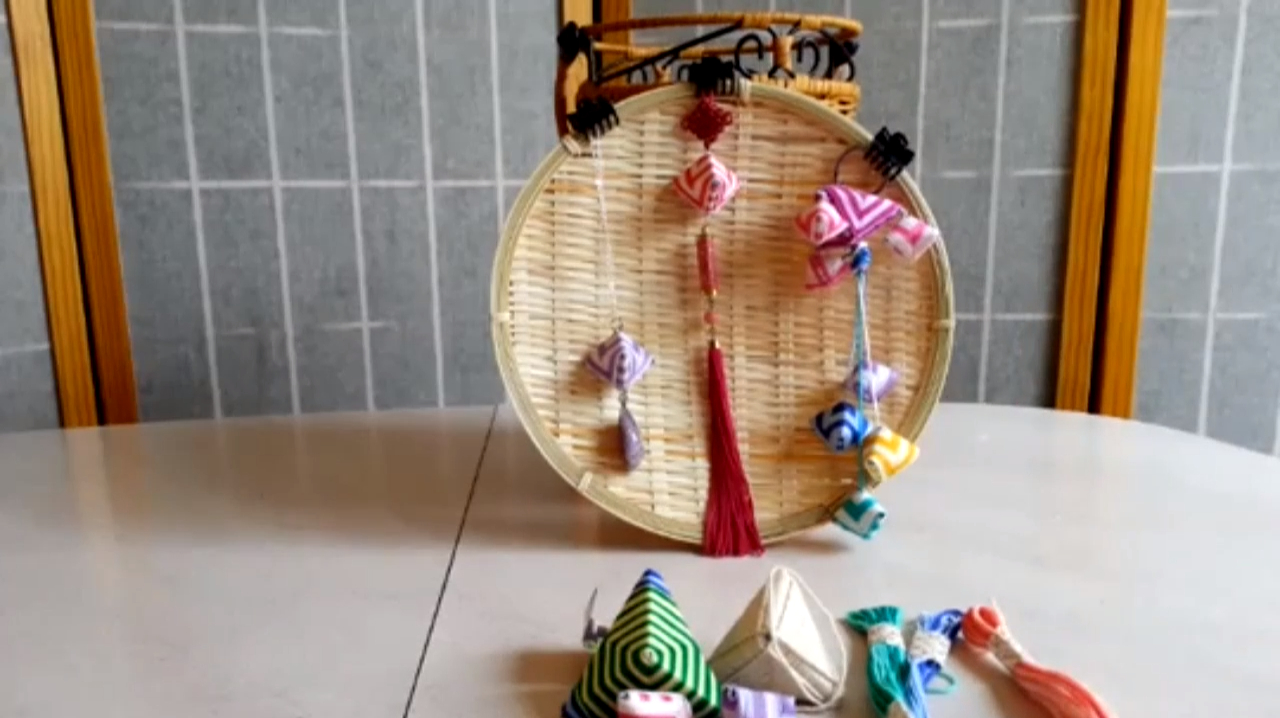 七月乡城三角粽折纸视频合集