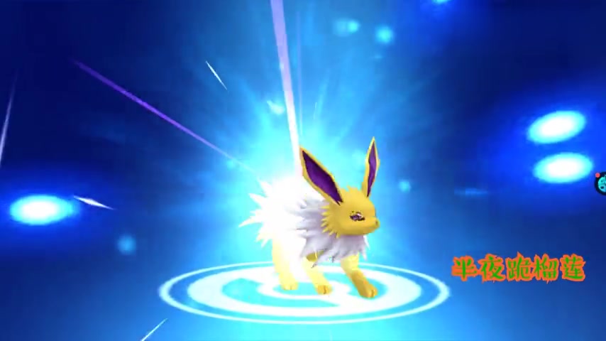 神奇宝贝 电光石火,极速神宠雷伊布mega进化