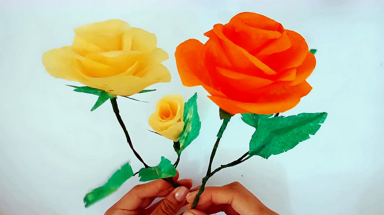 How to Make Paper Flowers, Roses