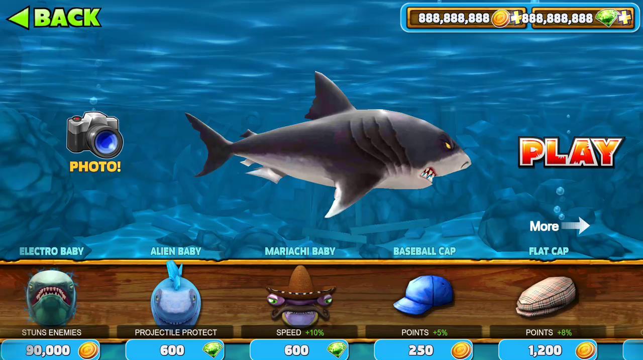 饥饿鲨进化:满级小黑鲨去打大螃蟹,结果被打死好几次!