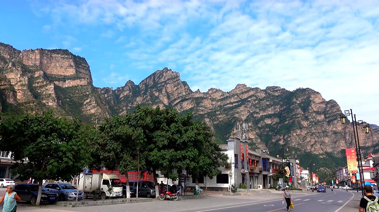 河北淶水野三坡鎮看美景