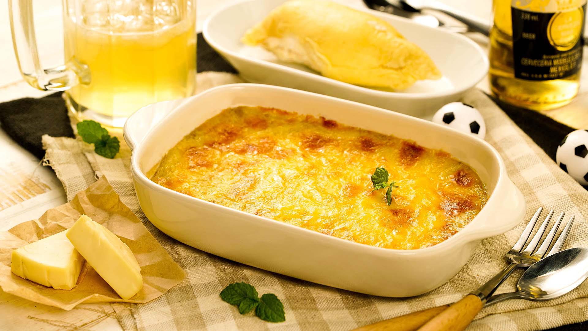 零难度芝士焗榴莲