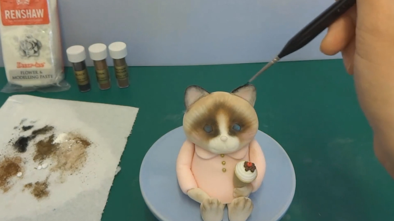 粘土软陶手工:diy创意手工制作可爱的暹罗猫