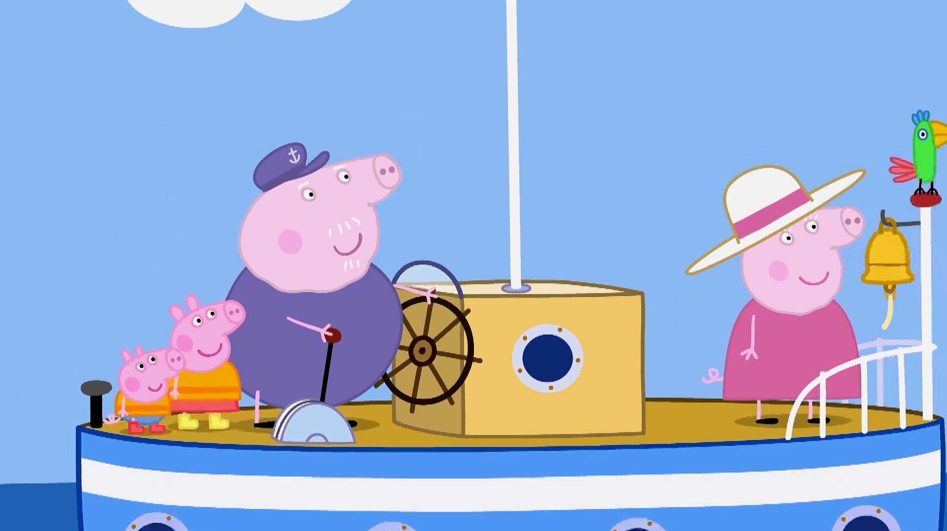 开心早教:粉红猪小妹定格动画佩奇和乔治